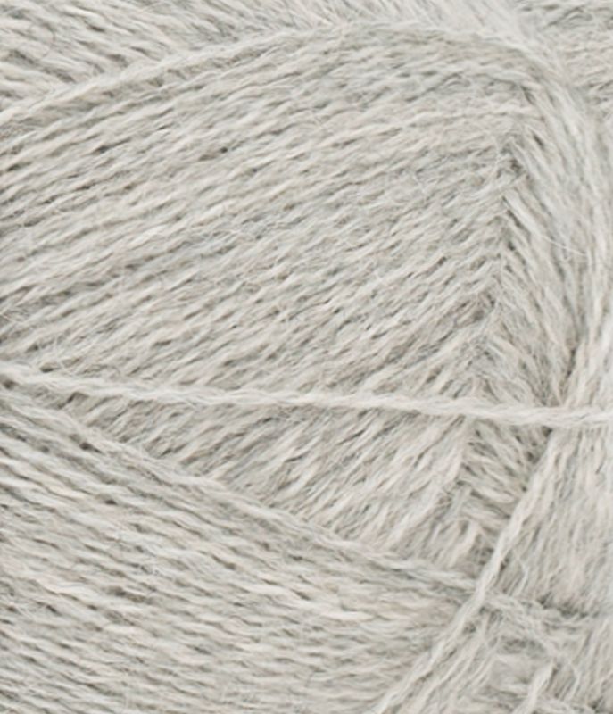 Alpakka Følgetråd 1032 Light Grey Melange